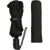 imageAmazon Basics Round Travel Umbrella for Rain Compact Umbrella with Auto OpenClose Strong Alloy Steel Frame Compact Size for BackpacksHandbags 11quot Long When Closed One Size Black