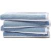 imageAmazon Basics Sky Blue Cabana Stripe Pool ampamp Beach Towel 100 Cotton Soft ampamp Absorbent Machine Washable Quick Dry Large 2 Pack Sky Blue 30quot x 60quotSky Blue