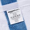 imageAmazon Basics Sky Blue Cabana Stripe Pool ampamp Beach Towel 100 Cotton Soft ampamp Absorbent Machine Washable Quick Dry Large 2 Pack Sky Blue 30quot x 60quotSky Blue