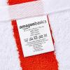 imageAmazon Basics Sky Blue Cabana Stripe Pool ampamp Beach Towel 100 Cotton Soft ampamp Absorbent Machine Washable Quick Dry Large 2 Pack Sky Blue 30quot x 60quotOrange