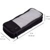 imageAmazon Basics Small Packing Cubes for Travel Packing Organizers 4PieceSet With Double Zipper Pulls and Mesh Top Panel 100 Durable Polyester Black 11quotL x 68quotW x 3quotHBlack