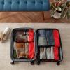 imageAmazon Basics Small Packing Cubes for Travel Packing Organizers 4PieceSet With Double Zipper Pulls and Mesh Top Panel 100 Durable Polyester Black 11quotL x 68quotW x 3quotHRed