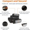 imageAmazon Basics Small Packing Cubes for Travel Packing Organizers 4PieceSet With Double Zipper Pulls and Mesh Top Panel 100 Durable Polyester Black 11quotL x 68quotW x 3quotHBlack