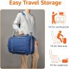 imageAmazon Basics Travel Backpack Carry On Backpack With Laptop Compartment 40L Capacity Expandable for 10 Extra Space Backpack ampamp Shoulder Bag Dual Use 158quotW x 215quotH x 83quotD NavyNavy