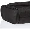 imageAmazon Basics Travel Toiletry Bag for Men and Women Hanging Toiletry Bag Dopp Kit with 2 Side Pockets Multiple Interior Pockets Durable 1680D Polyester Handles Bathroom SpillsSplashes Black