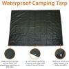 imageAmazon Basics Waterproof Camping Tarp 95 Feet x 113 Feet Dark Green8 Ft x 10 Ft