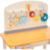 imageAmazon Basics Wooden Play Toy Tool Set and Workbench for Toddlers Preschoolers Children Age 3 Years 36 cm D x 58 cm W x 779 cm H Multicolor