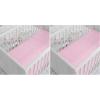 imageAmazon Basics 100 Cotton Jersey Knit Fitted Crib Sheet for Boys and Girls fits Standard Crib and Toddler Mattress Breathable Super Soft 28 x 52 Inches PinkPink