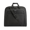 imageAmazon Basics 43quot Premium Garment Bag for Travel Suit Bag with Shoulder Strap for Suits and Dresses 1680D Polyester Fabric ExteriorInterior Pockets Leatherreinforced Corners Trifold BlackBlack