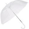 imageAmazon Basics Clear Umbrella for Rain Round Bubble Umbrella for Wedding With Wide Coverage 35quot Canopy Diameter Auto Open Strong Fiberglass Frame Steel Shaft Spoke Protectors for SafetyClear
