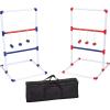 imageAmazon Basics Ladder Toss Game Set RedBlue