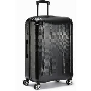 imageAmazon Basics 30Inch Hardside Checked Luggage With TSA Lock Hardshell Suitcase With Wheels Expandable For Up to 125 More Space With ScratchResistant Surface 8 Multidirectional Wheels BlackBlack