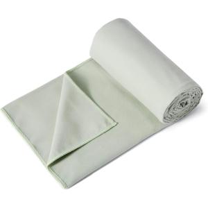 imageAmazon Basics Camping and Hiking Towel Microfiber Towel 72quot L x 24quot W Fog Green