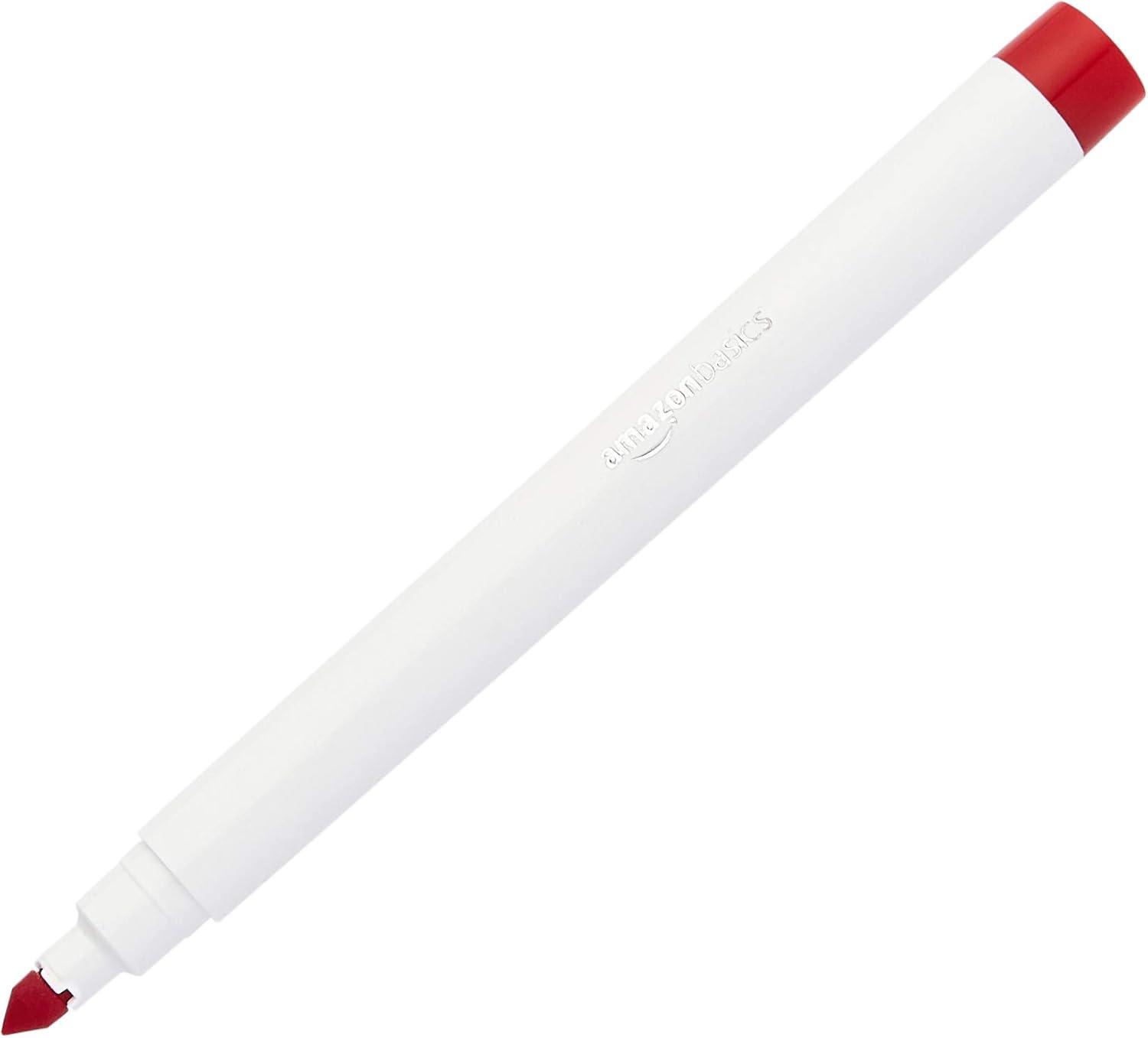 imageAmazon Basics Colored Markers Pack of 10 Broad Line Washable Markers Multicolored for Drawing School40 Count