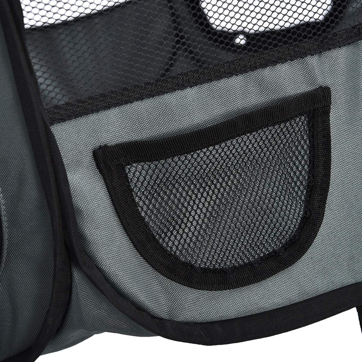imageAmazon Basics Foldable Octagonal Indoor and Outdoor Portable Soft Dog PenPuppy PenPlaypen 114 cm  45quot BlueGrey