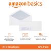 imageAmazon Basics 10 SecurityTinted SelfSeal Business Envelopes with Left Window Peel ampamp Seal Closure  500Pack WhiteTint