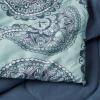 imageAmazon Basics 10Piece BedinaBag  Soft EasyWash Microfiber  FullQueen Sea Foam Medallion FloralSea Foam Medallion