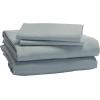 imageAmazon Basics 10Piece BedinaBag  Soft EasyWash Microfiber  FullQueen Sea Foam Medallion FloralSea Foam Medallion