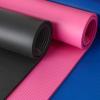 imageAmazon Basics 12 Inch Extra Thick Exercise Yoga Mat with Carrying Strap Cushioned Support for Fitness and Gym WorkoutsBlack