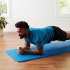 imageAmazon Basics 12 Inch Extra Thick Exercise Yoga Mat with Carrying Strap Cushioned Support for Fitness and Gym WorkoutsBlue