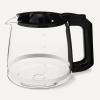 imageAmazon Basics 12Cup Glass Replacement Carafe for Amazon Basics Coffee Maker B0D9QDMK9X B0D9QGF1WX Black12 cup