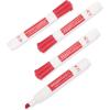 imageAmazon Basics 12Pack LowOdor Chisel Tip Dry Erase Whiteboard Markers BlackRed