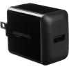 imageAmazon Basics 12W OnePort USBA Wall Charger 24A for Phones iPhone 1514131211X Samsung and more nonPPS WhiteBlack