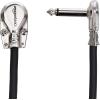 imageAmazon Basics 14 Inch Guitar Patch Auxiliary Cable 6 in 6Pack Black