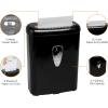 imageAmazon Basics 150 Sheet Autofeed Micro Cut Paper Credit Card Shredder for Security Black6 Sheet