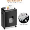 imageAmazon Basics 150 Sheet Autofeed Micro Cut Paper Credit Card Shredder for Security Black8 Sheet