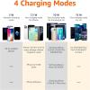 imageAmazon Basics 15W Qi Certified Wireless Charging Pad for iPhone 161514131211X Samsung and More with USB Cable Black