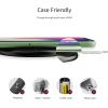 imageAmazon Basics 15W Qi Certified Wireless Charging Pad for iPhone 161514131211X Samsung and More with USB Cable Black