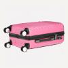 imageAmazon Basics 21quot Hardside CarryOn Luggage with TSA Lock Hardshell Suitcase With Wheels Expandable For 25 More Capacity With ScratchResistant Geometric Surface 4 Multidirectional Wheels PinkPink  Hardshell