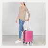 imageAmazon Basics 21quot Hardside CarryOn Luggage with TSA Lock Hardshell Suitcase With Wheels Expandable For 25 More Capacity With ScratchResistant Geometric Surface 4 Multidirectional Wheels PinkPink  Hardshell
