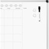imageAmazon Basics 24quot x 36quot Monthly Whiteboard Calendar with Cork Board Wall Mounted Easy to Install Silver Aluminum Frame