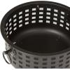imageAmazon Basics 27 inch Steel Round Lattice Fire Pit