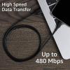imageAmazon Basics 2Pack USBA to Lightning ABS Charger Cable MFi Certified Charger for Apple iPhone 14 13 12 11 X Xs Pro Pro Max Plus iPad 3 Foot BlackBlack