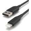imageAmazon Basics 2Pack USBA to Lightning ABS Charger Cable MFi Certified Charger for Apple iPhone 14 13 12 11 X Xs Pro Pro Max Plus iPad 3 Foot BlackBlack