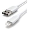 imageAmazon Basics 2Pack USBA to Lightning ABS Charger Cable MFi Certified Charger for Apple iPhone 14 13 12 11 X Xs Pro Pro Max Plus iPad 3 Foot BlackWhite