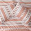 imageAmazon Basics 2Piece Jacquard Microfiber Comforter and Pillow Sham Set AllSeason Bedding Set Pink Striped TwinPink Striped