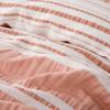 imageAmazon Basics 2Piece Jacquard Microfiber Comforter and Pillow Sham Set AllSeason Bedding Set Pink Striped TwinPink Striped