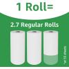 imageAmazon Basics 2Ply FlexSheets Paper Towels 12 Basics Rolls  32 Regular Rolls Everyday Value with 150 Sheets per Roll150 Count Pack of 12