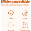imageAmazon Basics 2Ply FlexSheets Paper Towels 12 Basics Rolls  32 Regular Rolls Everyday Value with 150 Sheets per Roll150 sheet Pack of 6