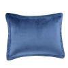 imageAmazon Basics 3 Piece Bedding Set Micromink Sherpa UltraSoft Warm All Season Comforter King Charcoal SolidNavy Blue