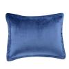 imageAmazon Basics 3 Piece Bedding Set Micromink Sherpa UltraSoft Warm All Season Comforter King Charcoal SolidNavy Blue