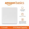 imageAmazon Basics 3 Ring Binders 2 Inch 4 Pack DRing Organizer for School Home Office White4Pack