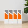 imageAmazon Basics 3 Ring Binders 2 Inch 4 Pack DRing Organizer for School Home Office White4Pack