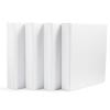 imageAmazon Basics 3 Ring Binders 2 Inch 4 Pack DRing Organizer for School Home Office White4Pack