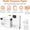 imageAmazon Basics 30 Recycled Multipurpose Copy Printer Paper 85 x 11 Inches 20 lb 1 Ream 500 Sheets 92 Bright White10 Reams  5000 Count Sheets