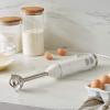imageAmazon Basics 300W 4In1 Immersion Blender Handheld Emulsion Blender With Blending Stick Whisk Chopper and Beaker Continuous Speed Control And Turbo Mode 5ft Power Cord White